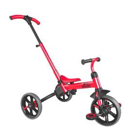 Yvolution Yv101186 Yvelo Flippa 4-in-1 Trike Red -