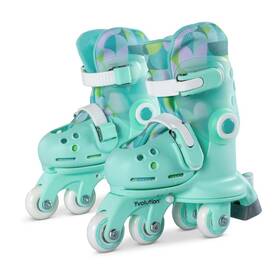 Yvolution Yv25g4 Twista Skates Green - Size 7-11