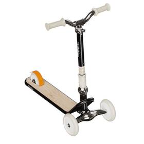 Yvolution Yv50k2 Glider Classic 3 Wheeled Scooter Black -
