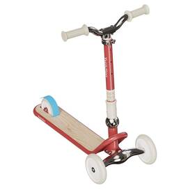 Yv50r2 Yvolution Glider Classic 3 Wheeled Scooter Red -