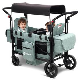Zhongshan Kangdi Baby Products Co. Ltd 313054357397 Sekey Wagon Stroller For 2 Kids Luxury 4-in-1 - Premium Quality