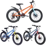 20" Fat Tire Kids Bike Shimano 7-SPEED Gears Disc Brakes Snow Trails Boys Girls. Fixed Price $232.99.