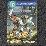Disney/pixar Lightyear Mission: Teamwork Step 2 Into Reading. Fixed Price $9.59.