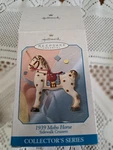 Hallmark "1939 Mobo Horse Sidewalk Cruiser" 1998 Ornament With Box Die-cast. Fixed Price $7.00.