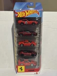 Hot Wheels Ferrari 5-PACK Set 1:64 Diecast 2026. Fixed Price $12.99.