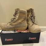 Rocky Boots Mens C4T Trainer Tactical Military Combat Tan Light 1070. Fixed Price $120.00.