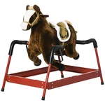 Plush Spring Horse Ride-on Toy Bouncing Rocker Neigh Sounds Kids Gifts Ages 5-12. Fixed Price $121.99.