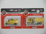 2 Boley Ho Fire Trucks: International, Blm, 4503 Brush & 4509 Tanker, Moc. Fixed Price $89.00.