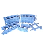Kiddieland Disney Frozen Ride On Train Replacement Purple Track Lot Of 27 Pieces. Fixed Price $34.91.