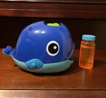 Play Day Blue Whale Battery Operated Bubble Blowing Machine. Warm Weather Fun.. Fixed Price $15.00.