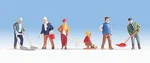 Noch 15928 Scale Winter Chores -- PKG(6). Fixed Price $31.99.
