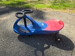 Plasmacar The Original By Plasmart Blue Red Ride On Toy, Ages 3 Yrs And Up. Fixed Price $36.00.