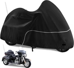 Waterproof 3 Wheel Trike Cover For Harley, Honda Goldwing, Kawasaki - Black. Fixed Price $67.34.