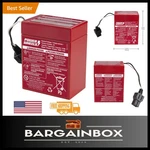 Keep Fun Going With 6V Red Rechargeable Battery For Ride-on Toys Easy Install. Fixed Price $80.09.