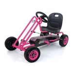 Hauck Lightning Ergonomic Pedal Ride Kart Toy, Pink (open Box). Fixed Price $93.69.