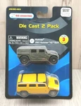 Kid Connection Pack 2003 Humvee Hummer H2 Suv Diecast Nip Yellow/green Vintage. Fixed Price $12.00.