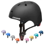 Celoid Kids Bike Helmet,toddler Skateboard S(18"-20.5"/5-9 Years), Black. Fixed Price $52.35.