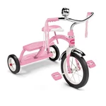 Radio Flyer Tricycle Kids Classic Style Dual Deck W/handlebar Bell-pink. Fixed Price $161.46.