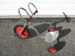 Chrome"big Wheel"tricycle Rams Horn Handle BARS16ALUMINUM20PEDAL24SEAT26BICYCLE. Fixed Price $495.00.