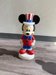 14" Disney Mickey Mouse Light Up Blow Mold New Patriotic. Fixed Price $34.49.