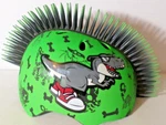 Children Safety Helmet Dinosaur Mohawk Protective Gear Xs Raskullz. Fixed Price $11.95.