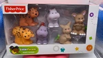 2014 Fisher-price Little People Noah's Animals: Cheetah-hippo -kangaroo Nib New. Fixed Price $34.95.