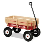 Radio Flyer, 36" All Terrain Wagon, Air Tires, Red. Fixed Price $470.85.