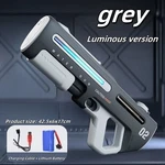 Auto/manual Electric Water Toy Gun Led Light Blaster (gray) Summer Pool Fun. Fixed Price $29.69.