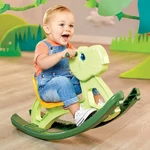 Easy Rockin Dino Ride-on Ages 1.5 To Years Light Weight Footrests Interactive. Fixed Price $45.75.