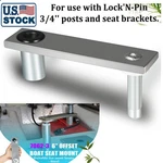 7062-3 Swivel Offset Marine Seat Mount Zinc-plated Steel 6-INCH 360 Rotation. Fixed Price $39.85.