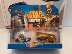 Hot Wheels Star Wars R2-D2 C-3PO Character Cars 2014 Weathered Look Pack. Fixed Price $7.50.