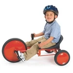 New Angeles My Rider AFB3650R Tricycle Rear Wheel Steering Solid Rubber Tire Vtg. Fixed Price $195.00.
