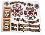 Toy Restore Decal Firetruck Fit Diy Little Tikes STEP2 Ride-on Car. Fixed Price $14.99.