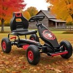 Kids Ride On Toys Pedal Go Kart Outdoor With Adjustable Seat For 5-12 Year. Fixed Price $189.99.