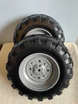 2 Front Peg Perego Polaris Rzr 900 Wheels Plastic Tires New. Fixed Price $55.00.