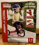 New In Box Radio Flyer #34B Classic Steel Red 10" Tricycle Brand. Fixed Price $59.99.