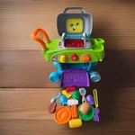 Leapfrog Smart Sizzlin Bbq Grill Toddler Toy Lights Sounds Learning 2-5. Fixed Price $36.00.