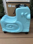 Sea Punk Kids Ride-on Suitcase Luggage With Wheels 24 New Blue. Fixed Price $129.00.