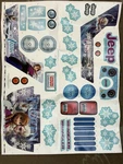 Power Wheels By Fisher Price Frozen Decal Sheet Part # CLD96-0310. Fixed Price $29.00.