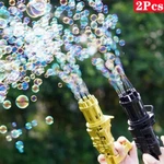 2X Gatling Machine Bubbler Maker Automatic Gun Toy For Kid Outdoor. Fixed Price $11.89.