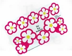 Toy Restore White Flower Stickers Fits STEP2 Little Tikes Kids Car Truck Ride-on. Fixed Price $10.99.