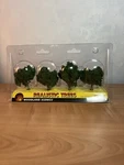 Woodland Scenics TR1504 2" - 3" Medium Green Realistic Trees (pack Of 4). Fixed Price $14.99.