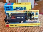 Corgi Toys #448 Bmc Mini Police Van & Dog N/mint Vintage W Repro - Box. Fixed Price $79.80.