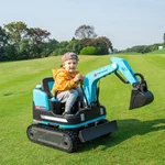 New 2IN1 Blue 12V Battery Powered Kids Ride On Excavator Bulldozer 360 W/remote. Fixed Price $299.99.