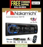 Nakamichi NQ711B 1-DIN Bluetooth Usb Aux Radio Car Stereo Media Receiver+ Remote. Fixed Price $54.95.