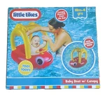 New Little Tikes Baby Boat & Canopy W/horn 18M-4YRS Water Pool Float- Red Car. Fixed Price $9.99.