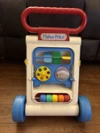 Vintage Fisher Price Activity Walker Fold Go 1990 Sit Stand Toddler. Fixed Price $19.99.