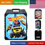 Hot Wheels 48-CAR Storage Case Durable Plastic Carrying With Handle Fo.... Fixed Price $32.80.