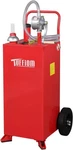 30 Gallon Fuel Gas Caddy Oil Transfer Metal Tank 4 Wheels With Level Gauge. Fixed Price $179.99.