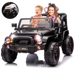 Joyldias Black 12V Battery Kids Ride On Car Truck Gift Speeds W/LED,MP3,REMOTE. Fixed Price $181.99.